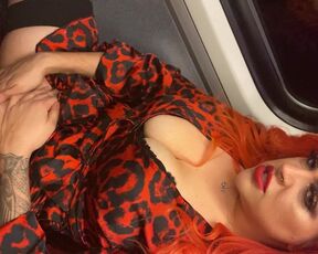 Public fingering on train