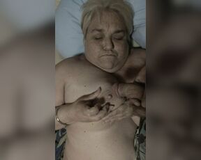 Granny double orgasm with stranger