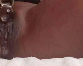 Karmel_Tsunami feat. Her Glass Dick fucking her ASS & PUSSY