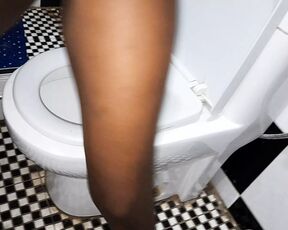 Pissing hot with my man at the same time