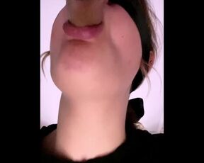 Schoolgirl Loves Sucking My Throbbing Dick Every Morning. Cum in Hey's Mouth Close-up