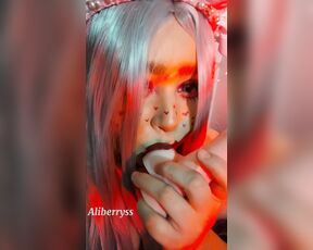 E-girl Sucking and Licking Your Balls