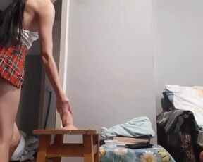 Hot Sex with Stepmother and Stepdaughter with Dildo and Cunnilingus