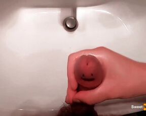 Happy dick gets a happy handjob